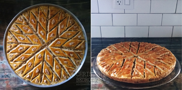 How-To Cut + Decorate PAKHLAVA, Homestyle Armenian Baklava
