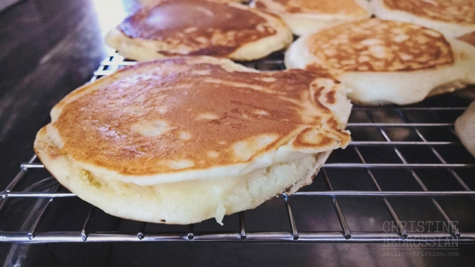 Kitchen Hacks:  Tall & Fluffy Buttermilk Pancakes, no whipping egg-whites required.